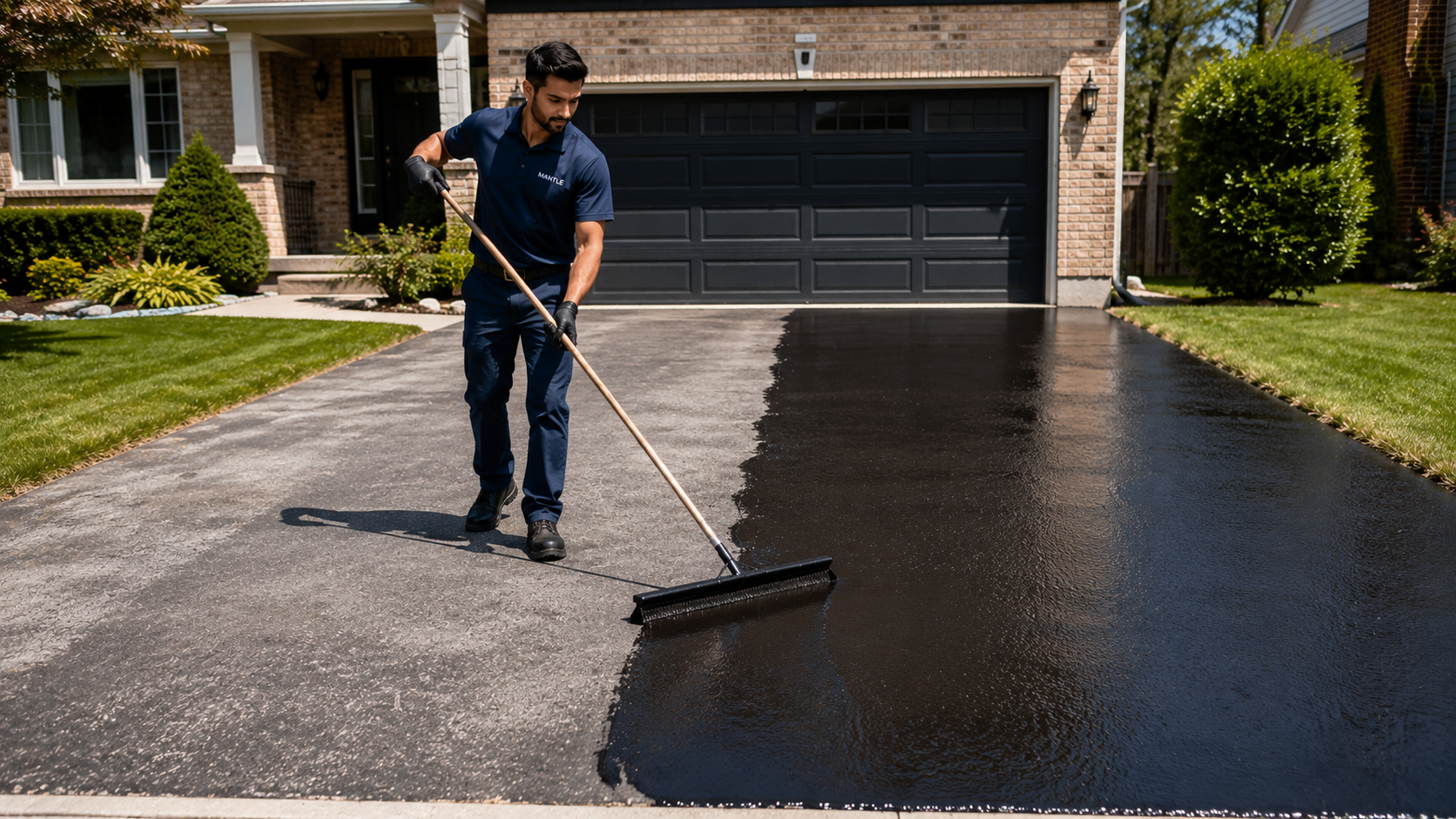 Driveway sealing